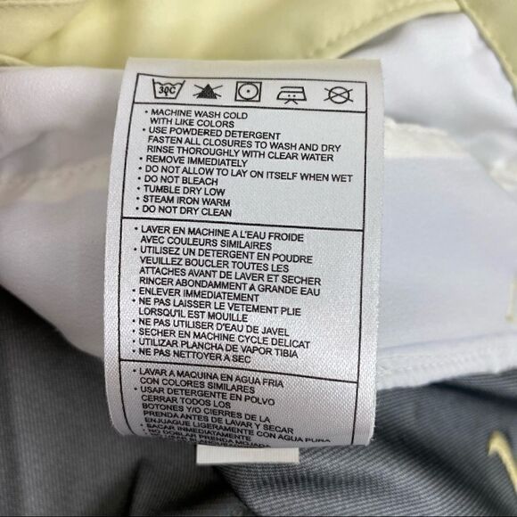 Nike GOLF Clima Fit Women Sz M (8-10) Running Active Wear Outdoor Zip Pockets - Picture 6 of 8